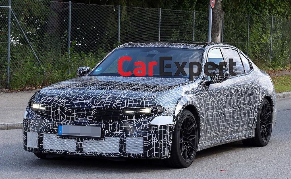 2028 BMW M3 hybrid spotted testing