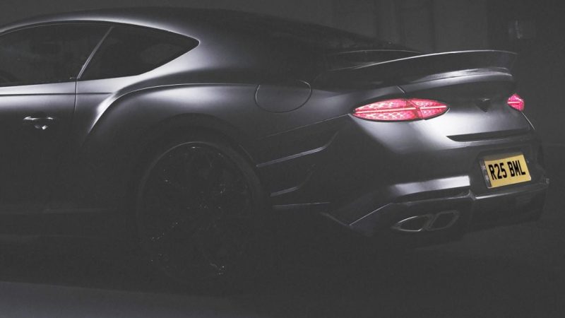 Bentley teases rear-wheel drive V8 performance model