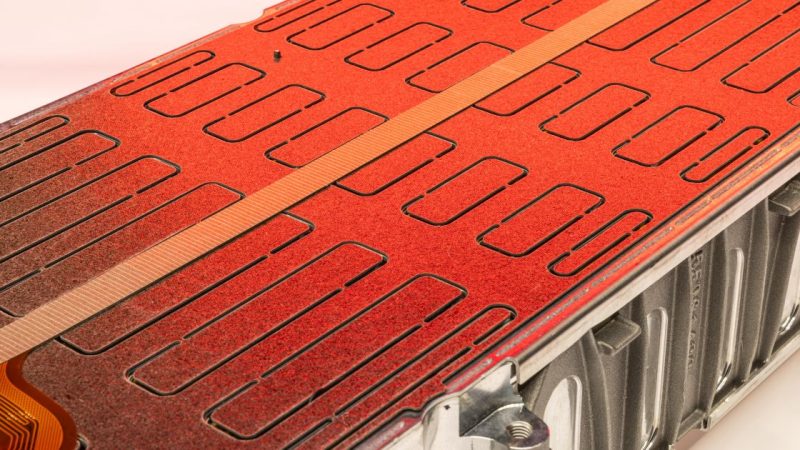 Ferrari Elettrica’s battery in detail