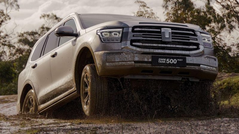 2026 GWM Tank 500 plug-in hybrid pricing revealed