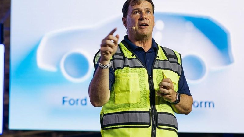 Ford boss says EV sales could collapse