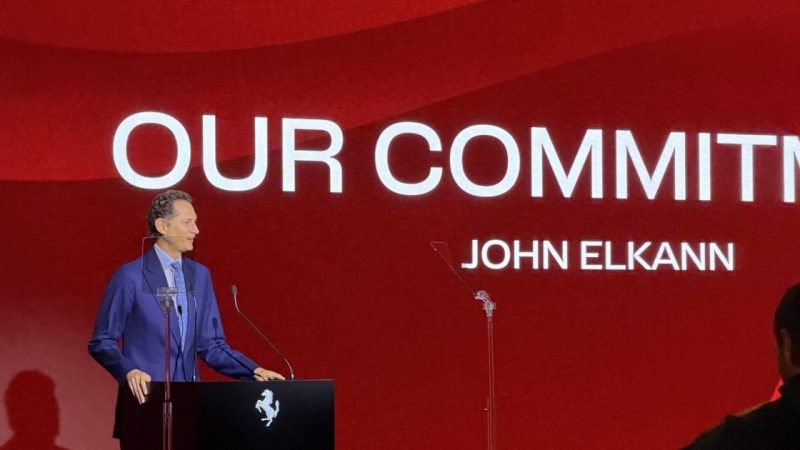 Ferrari’s share price takes a hit as it walks back EV volume targets