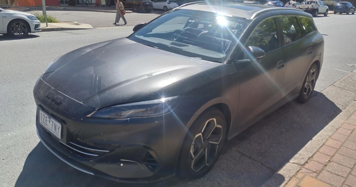 BYD Seal 06 DM-i wagon spotted in Canberra