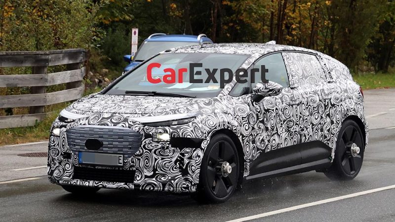 New 'baby e-tron' Audi EV hatch spied