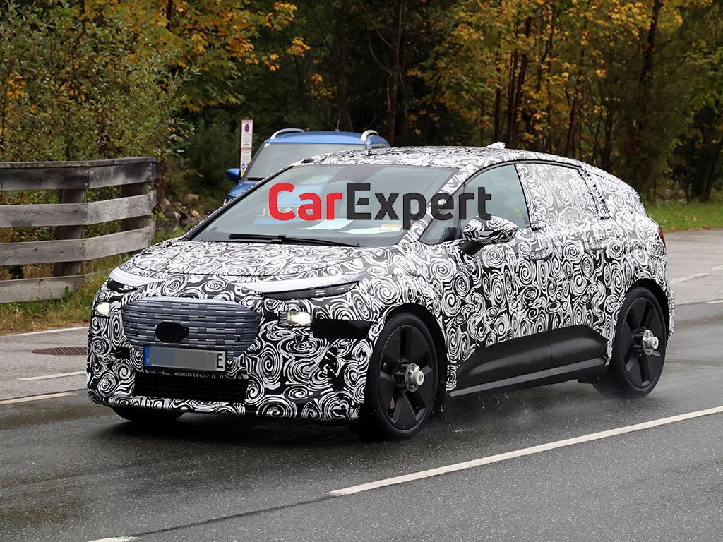 New 'baby e-tron' Audi EV hatch spied
