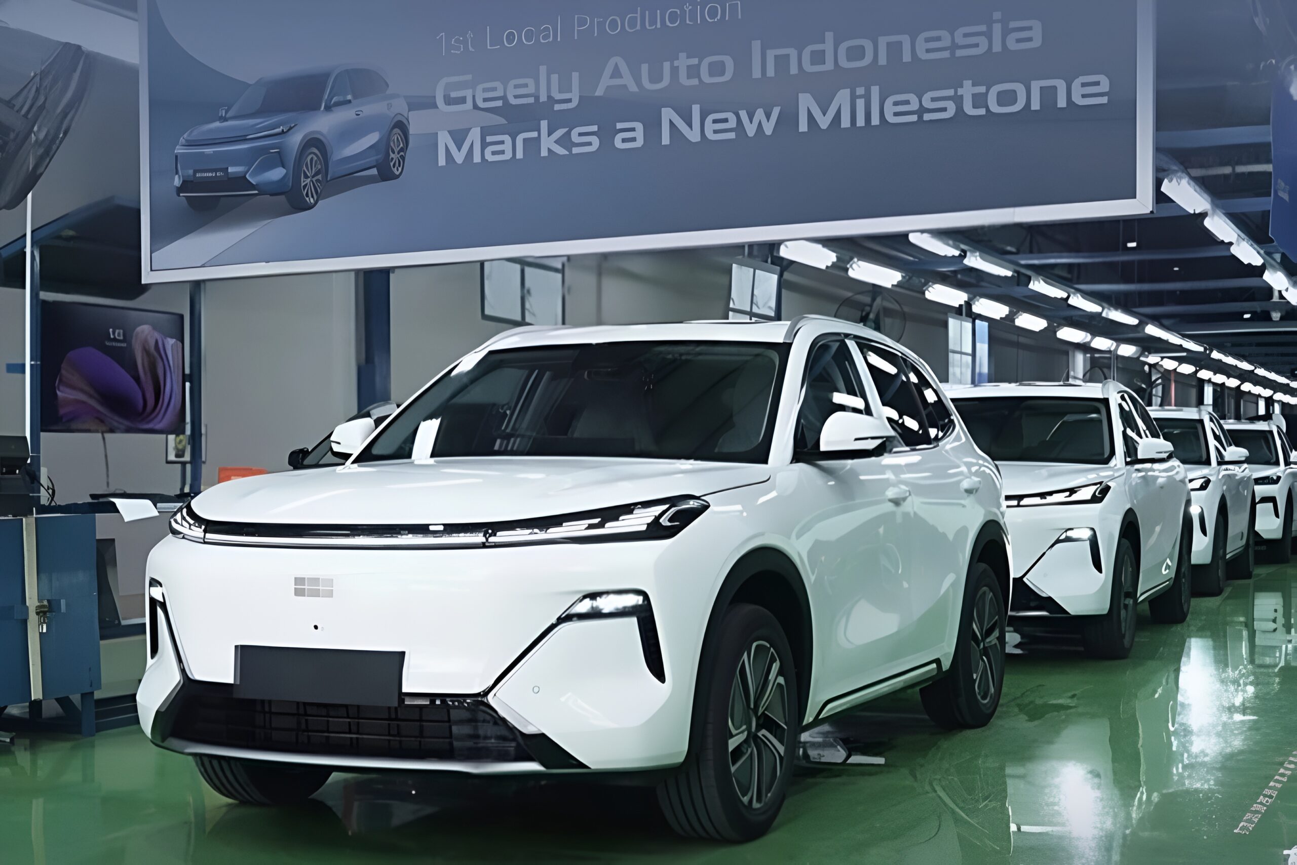 Geely Starray EM-i starts production in Indonesia for global markets