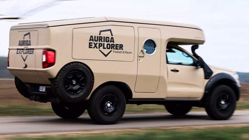 This Expandable Ford Mobile Home Makes The Cybertruck Look Normal