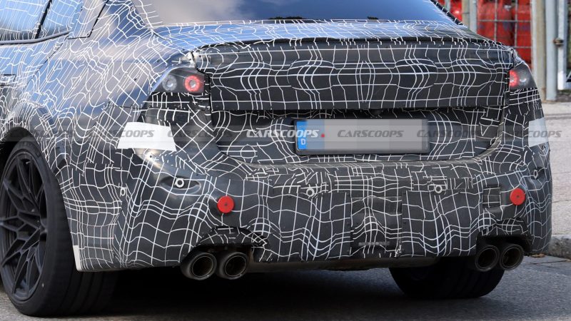 Four Tailpipes Prove Neue Klasse BMW M3 Still Breathes Fire