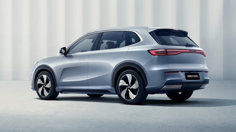 Geely EX5 electric SUV enters the UK for 42,970 USD