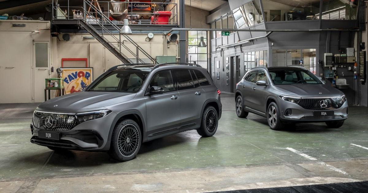 Mercedes-Benz EQA and EQB recalled for fire risk