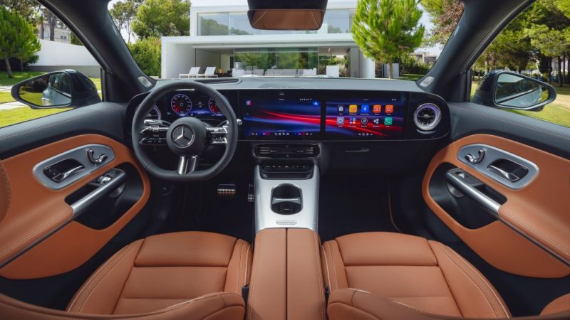 2026 Mercedes-Benz GLB interior revealed before its debut next month