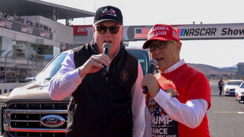 Toyota chairman dons MAGA hat, Trump T-shirt in American celebration