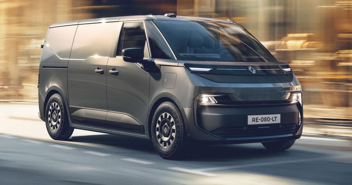 Renault Trafic E-Tech: Electric van with up to 450km range detailed