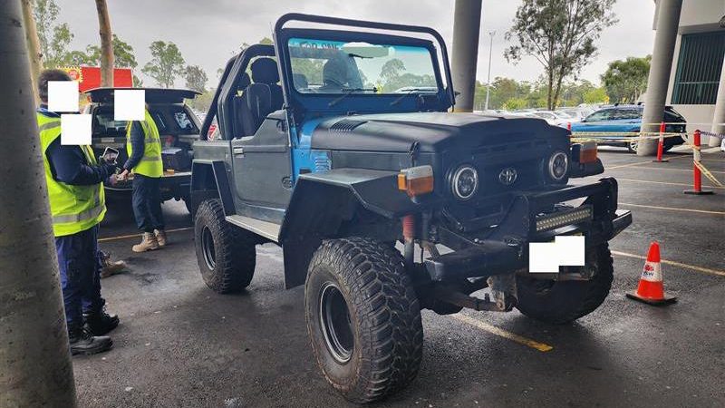 LandCruisers among vehicles caught up in blitz on illegally modified vehicles