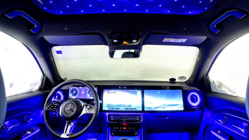 New Mercedes GLB Goes Big On Screens And Stars