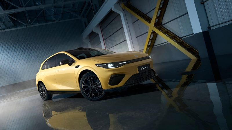 Leapmotor B05 hatchback with 605 km range and LiDAR starts pre-sales from 14,850 USD in China