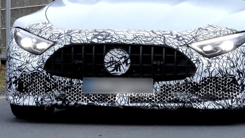 2027 Mercedes-AMG SL Thinks More Grille Is the Answer