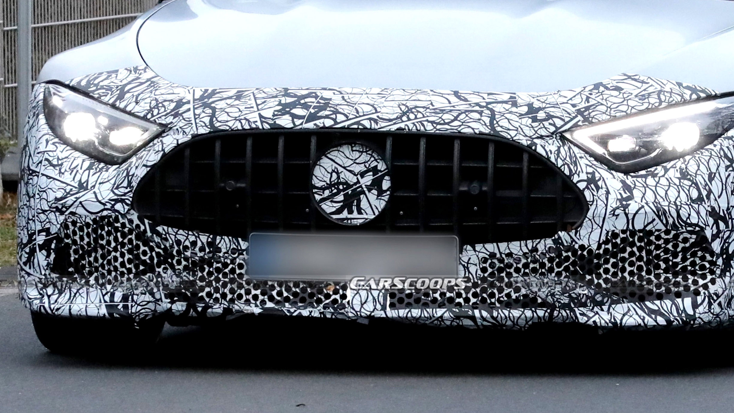 2027 Mercedes-AMG SL Thinks More Grille Is the Answer