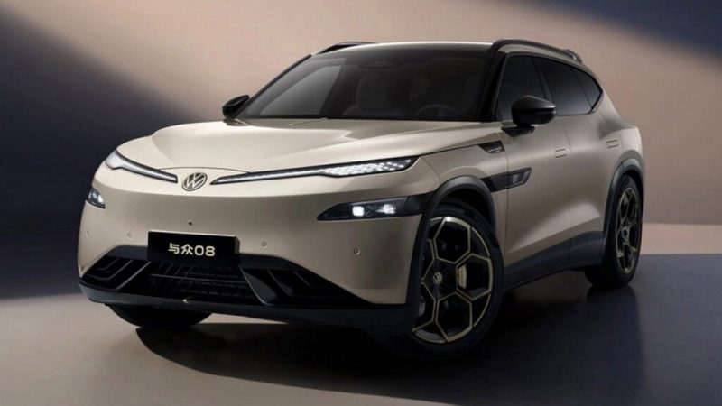 VW’s New Electric SUV For China Has A Glowing Wolf Logo