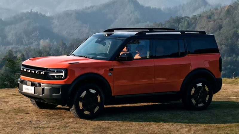 Ford’s electric Bronco opens pre-sale starting at 32,300 USD in China, available in BEV and EREV