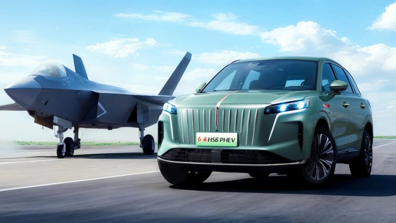 Hongqi HS6 set Guinness World Record for longest distance driven by plug-in hybrid SUV