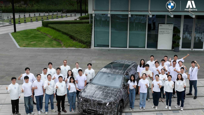 BMW and one of China’s top autonomous-driving companies Momenta partner to debut its next-gen BMW iX3 in 2026