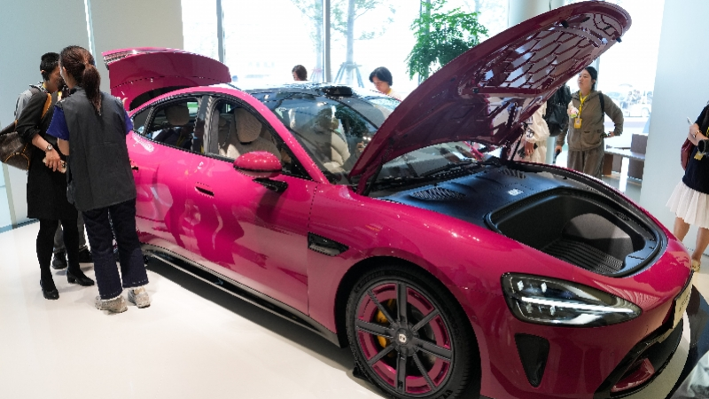 Xiaomi EV hits annual delivery target this week, reports inaugural quarterly profit