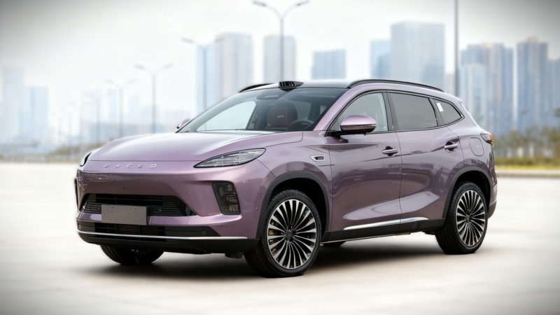 Chery’s Exeed Exlantix MX (ET5) launched with 210 km EV range from 19,070 USD, rivals BYD Song L DM-i