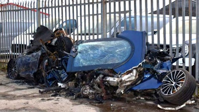 He Crashed A Speeding McLaren Into A House And Somehow Everyone Lived