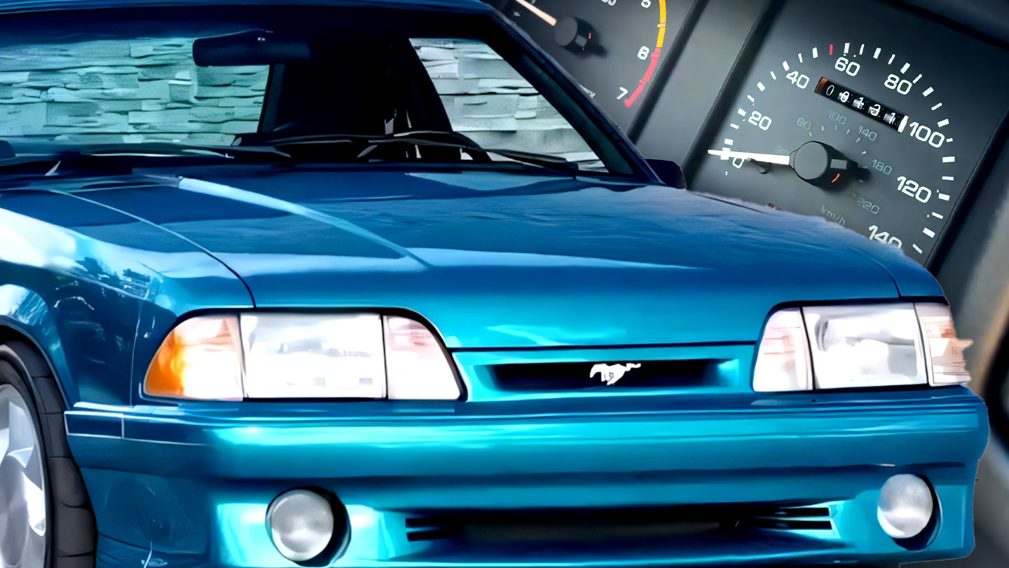 Someone Paid New Porsche 911 Money For A 1992 Mustang Still Wrapped In Plastics
