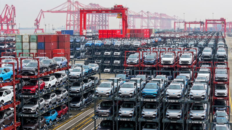 China auto exports surge 14.3% to 112.7 billion USD in first ten months of 2025, setting new record