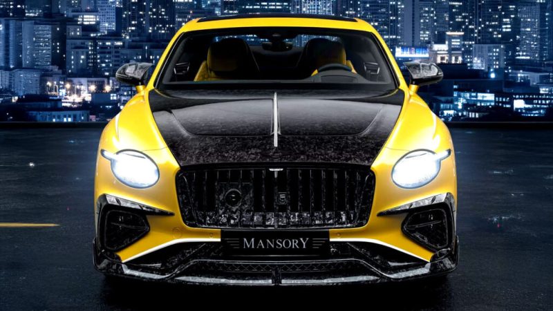 Mansory Turned A Bentley Into A Banana on Wheels