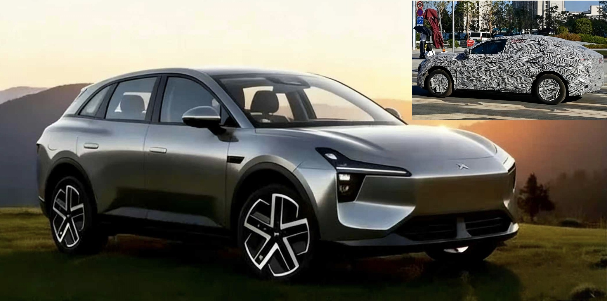 Xpeng Mona SUV breaks cover in spy shots as M03 sales pass 180,000 units