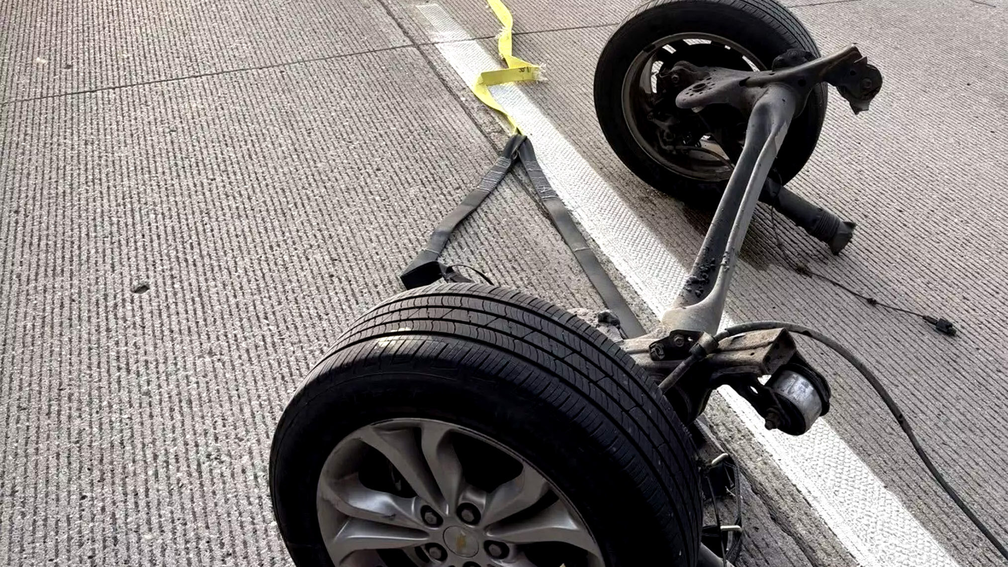 Police Gadget Rips Chevy’s Rear Axle Clean Off In Wild Chase