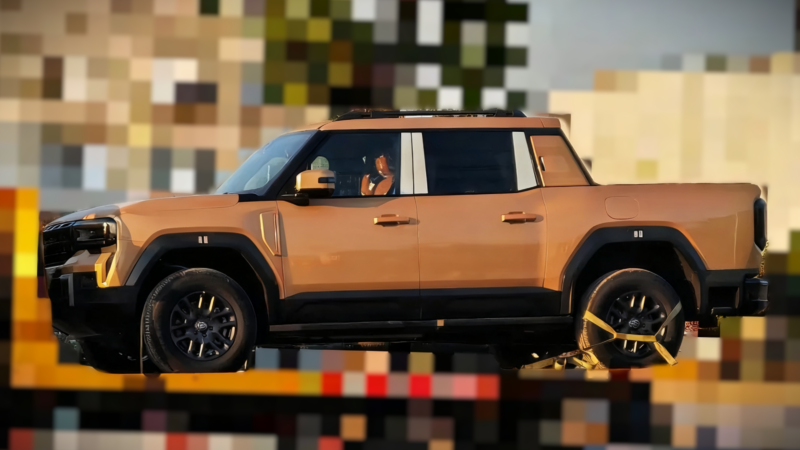 Chery Jetour Zongheng F700 pickup spied, rival to GWM Cannon pickup