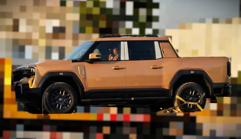 Chery Jetour Zongheng F700 pickup spied, rival to GWM Cannon pickup